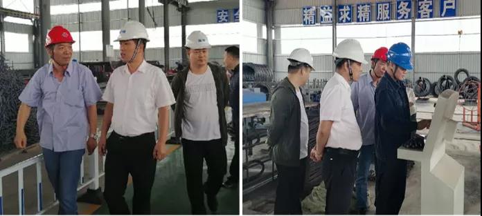 楊召朋到涇陽鋼加基地調研安全生產工作 楊召朋到涇陽鋼加基地調研安全生產工作